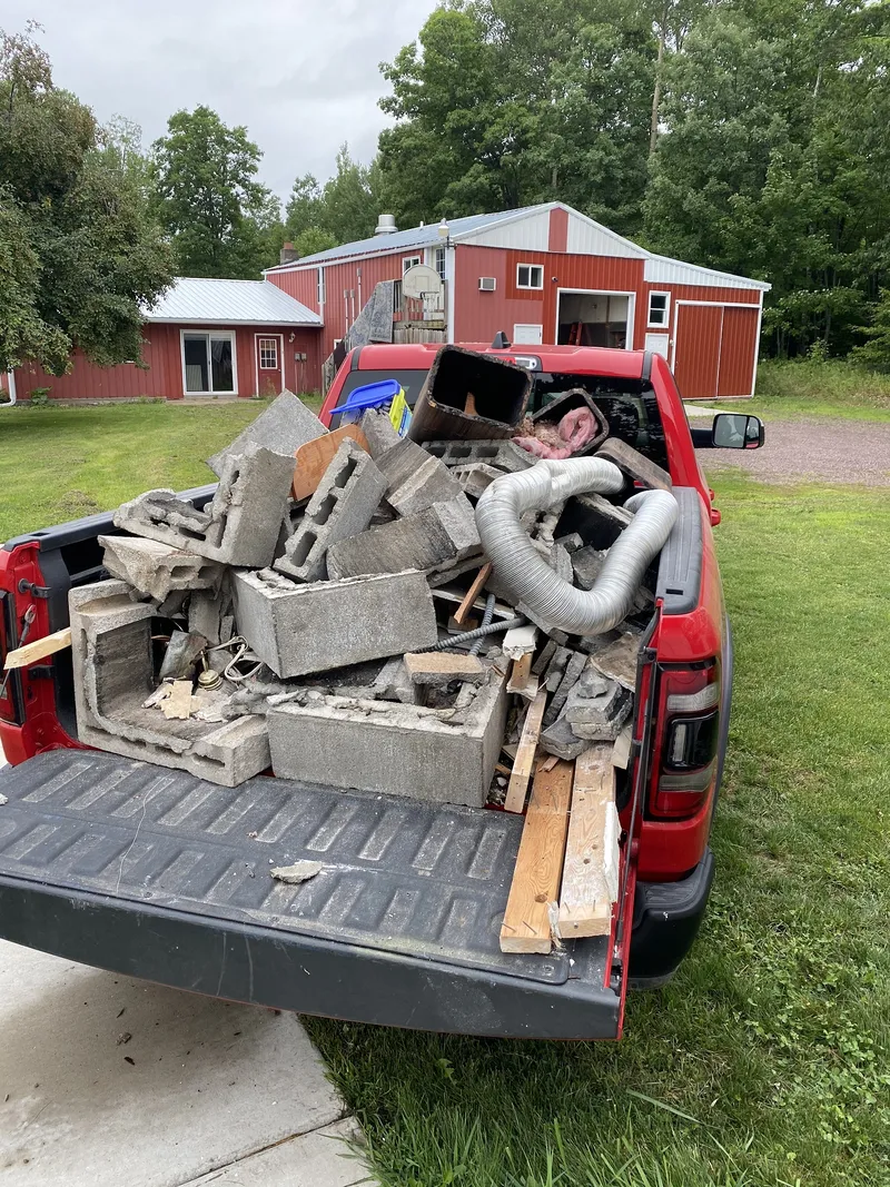 Off to the dump