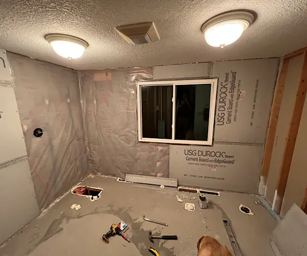 Working toward the corner